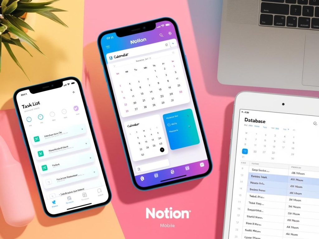 Notion mobile interface